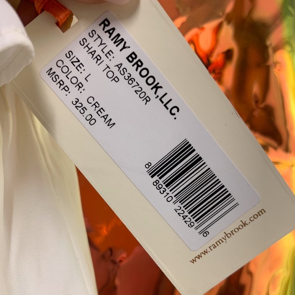 Ramy Brook White Ruffle Tank - Picture 4 of 4